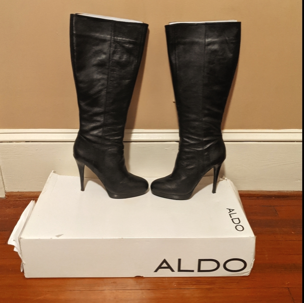 ALDO Women's Black Stiletto Boots